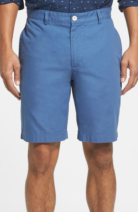 Summer Flat Front Twill Shorts
