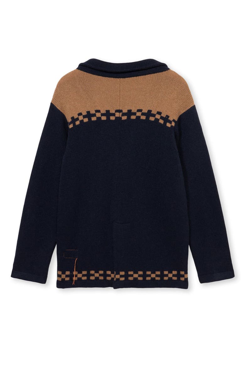 Fortela Faustop Cashmere Cardigan, Alternate, color, Blue