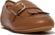 FitFlop Allegro Fringe Buckle Leather Loafer