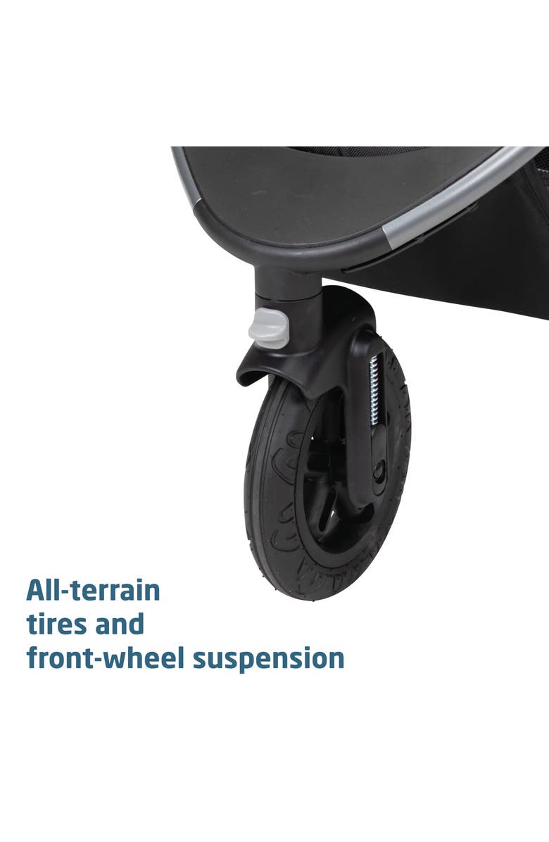 Maxi-Cosi<sup>®</sup> Gia XP Luxe 3-Wheel Stroller & Mico Luxe Infant Car Seat Travel System, Alternate, color, Midnight Black
