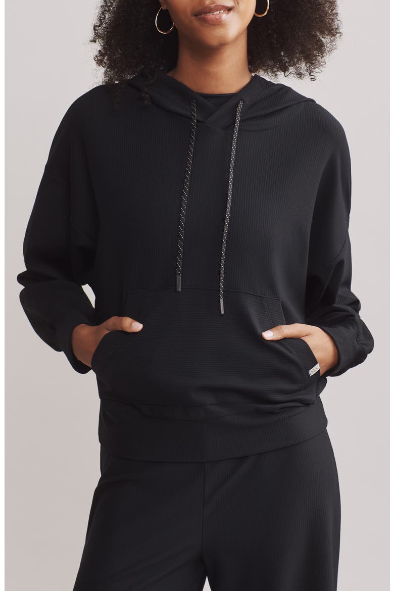 Ripple Hoodie, Main, color, BLACK
