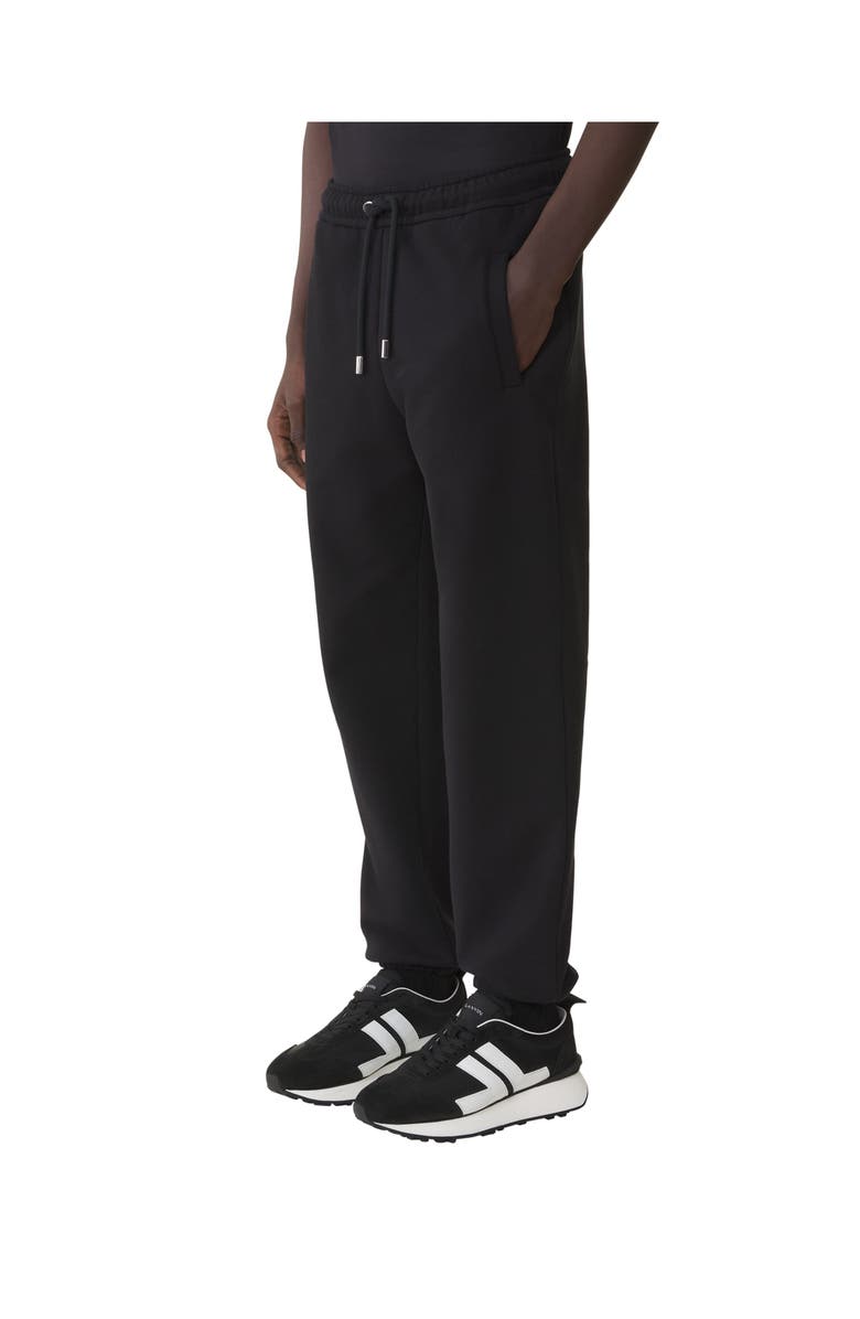 Lanvin Fleece Jogger Pants, Alternate, color, Black