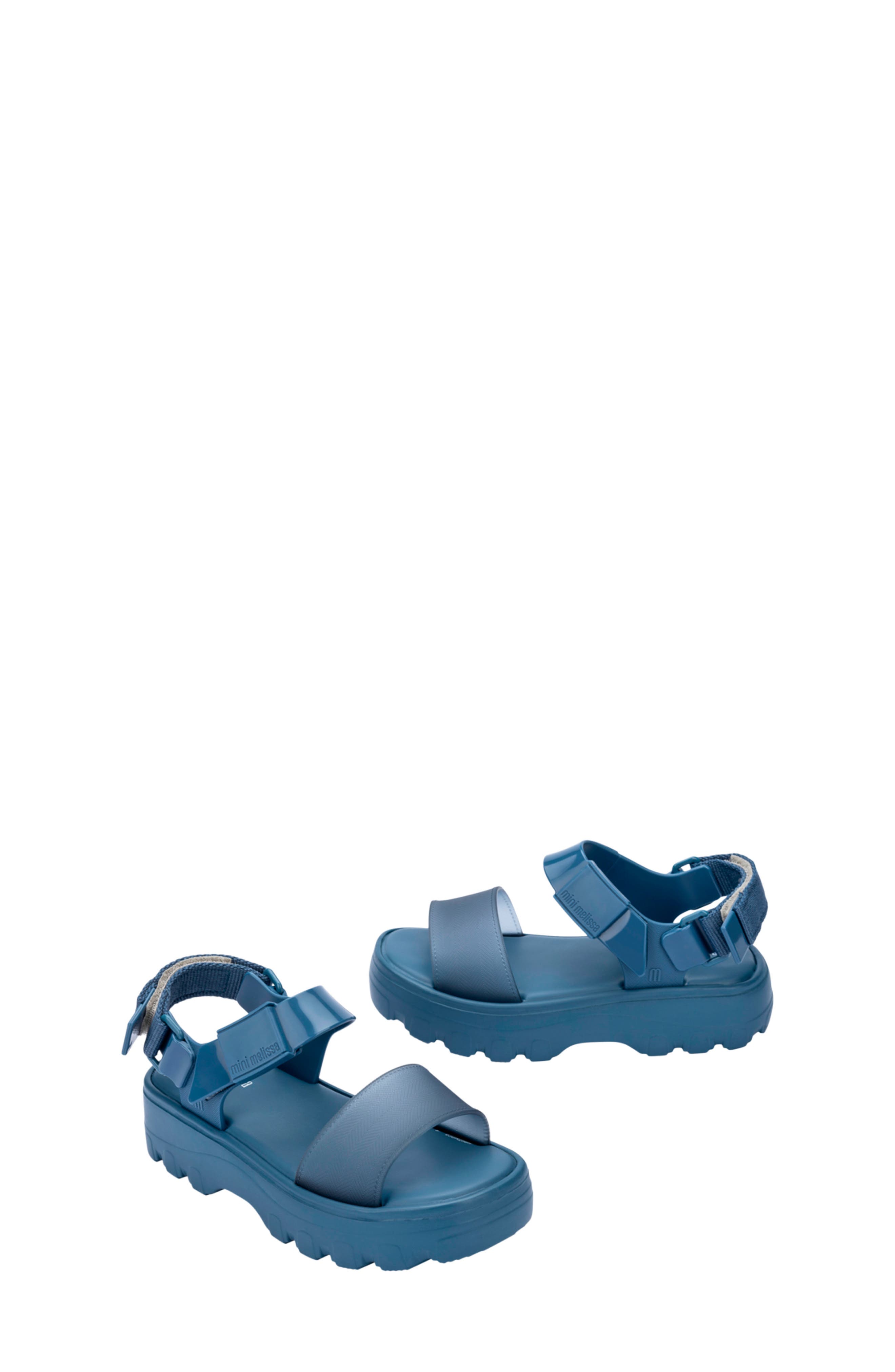 Kids' Kick Off Platform Sandal, Alternate, color, BLUE