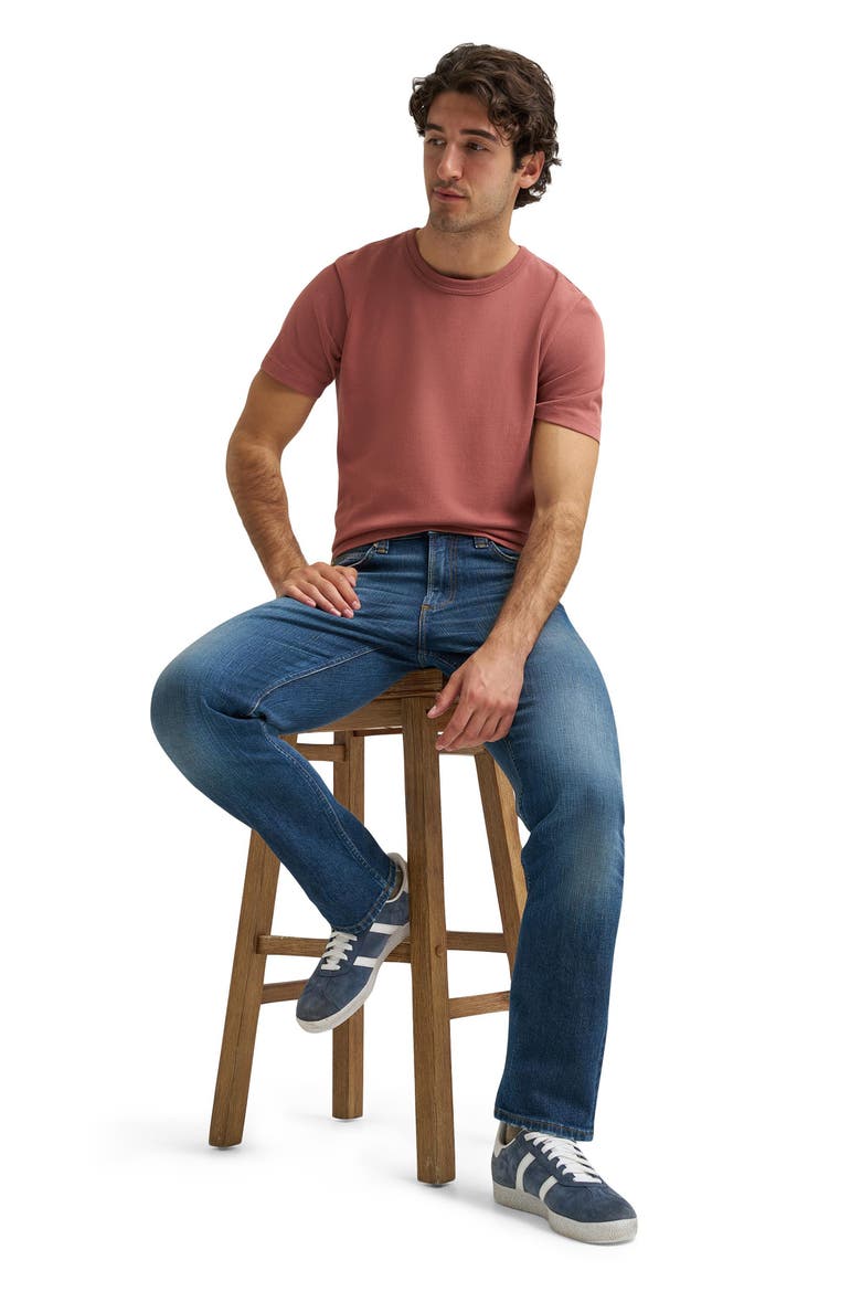 David Regular Tapered Jeans, Alternate, color, GOLD SUNDAY