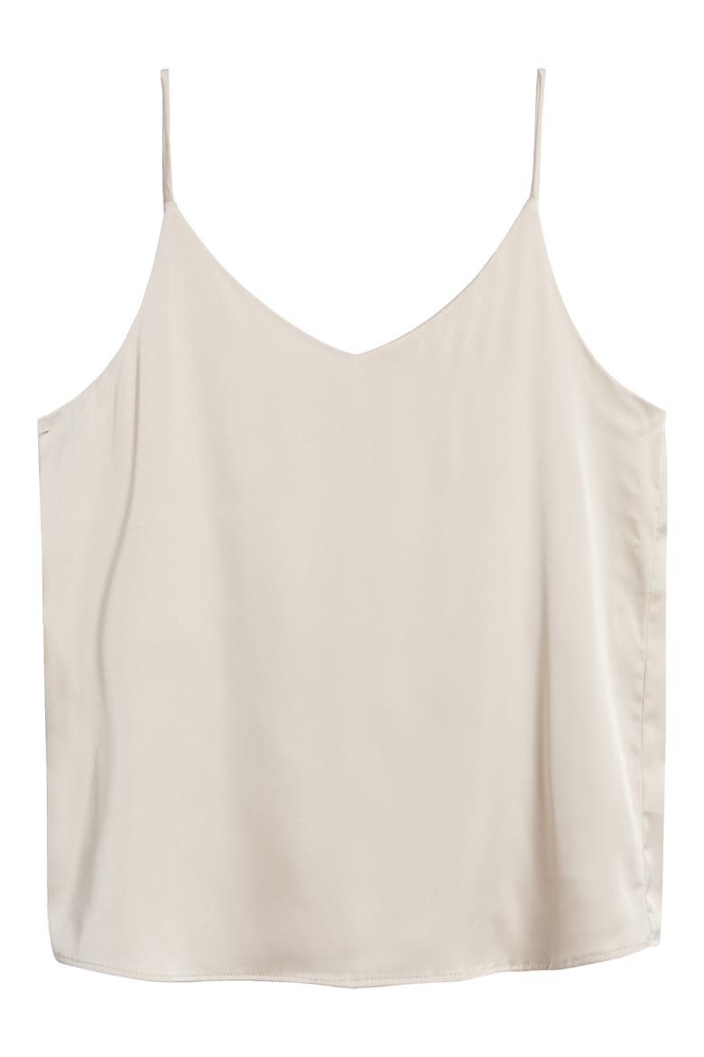 Bijou Satin Camisole, Alternate, color, CHAMPAGNE