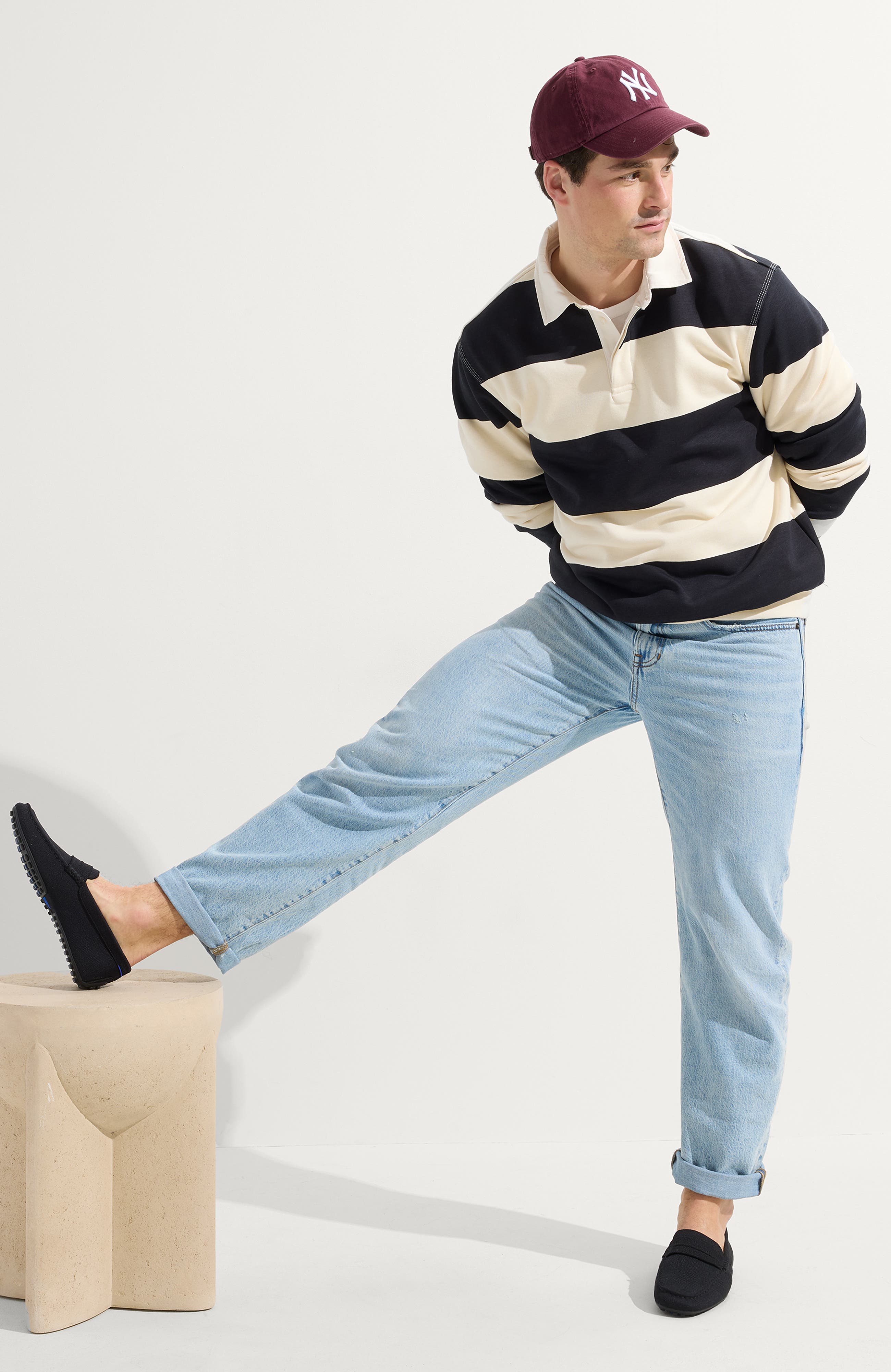 Rothy's The Driving Loafer, Alternate, color, Black