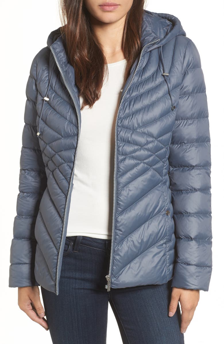 Halogen<sup>®</sup> Hooded Puffer Jacket, Main, color, 