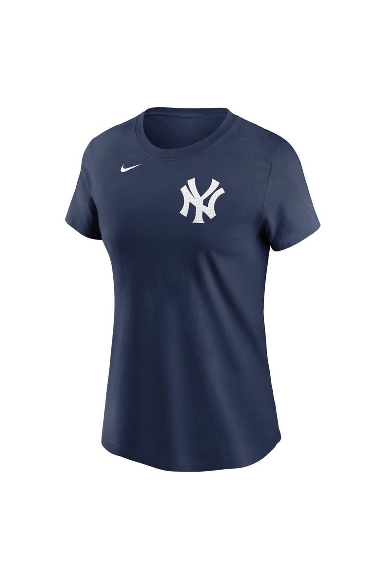 Women's Nike Anthony Volpe Navy New York Yankees Fuse Name & Number T-Shirt, Alternate, color, Navy