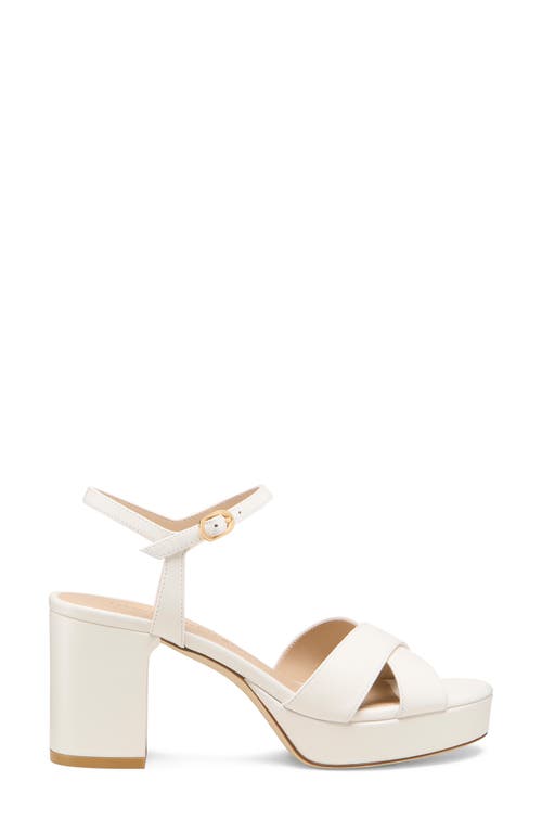 Stuart Weitzman Dayna Ankle Strap Platform Sandal