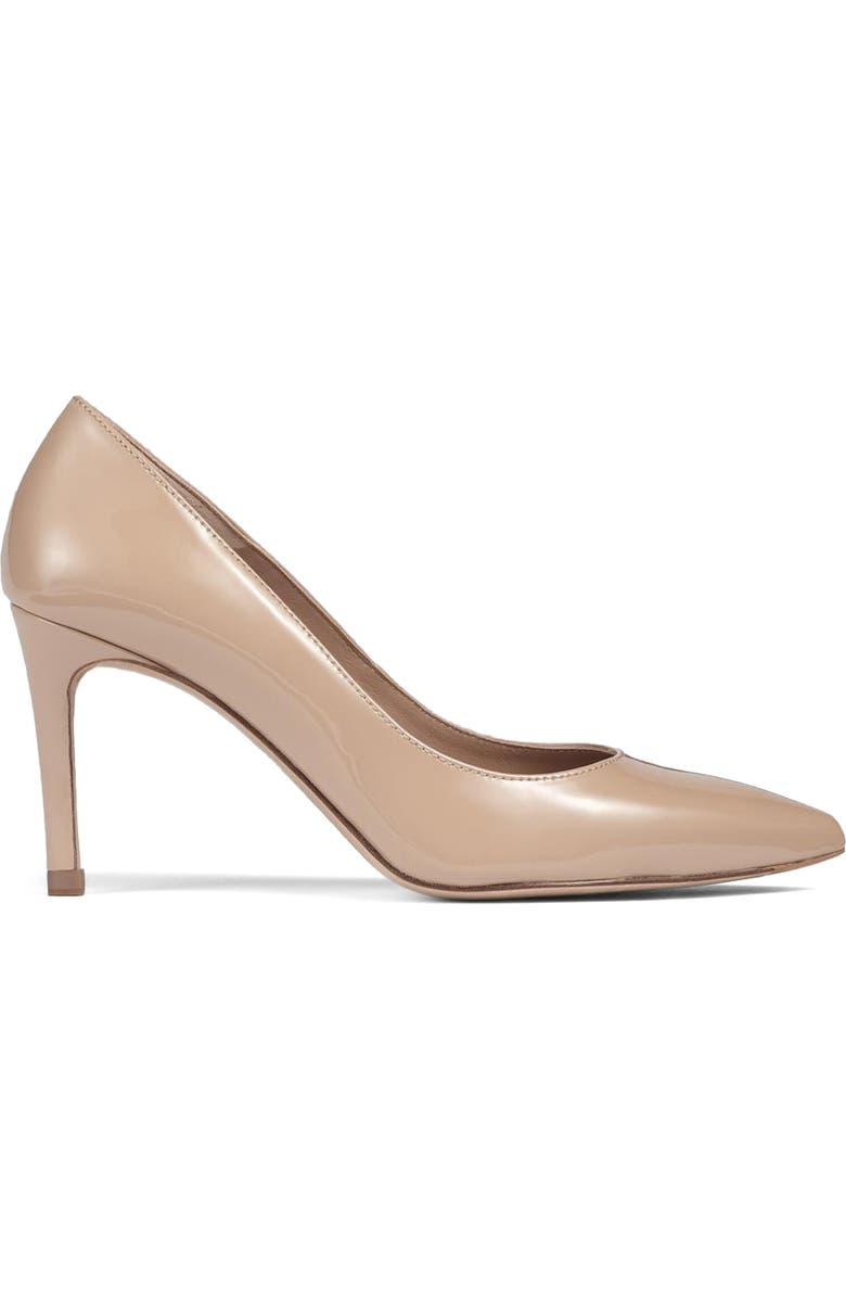 LK Bennett Floret Pointed Toe Pump, Alternate, color, Trench