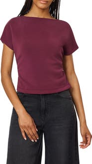 Scotch & Soda Ruched Side Seam T-Shirt
