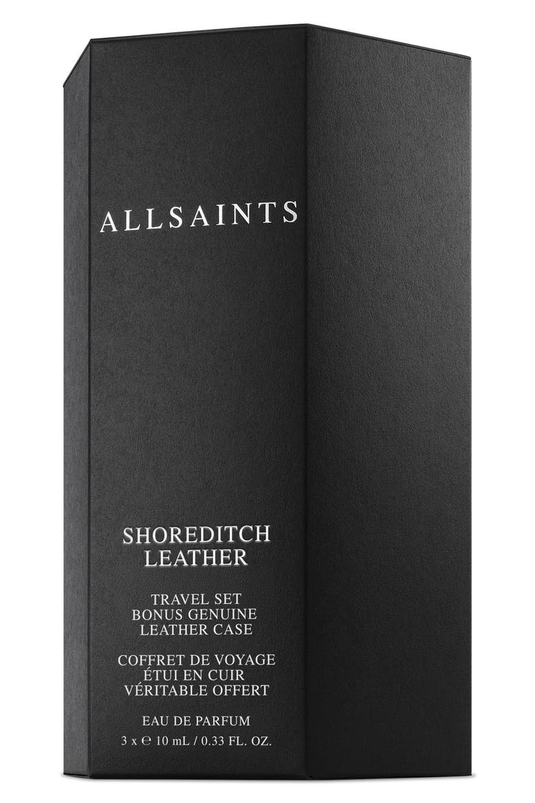 Shoreditch Leather Travel Eau de Parfum Set, Alternate, color, NO COLOR
