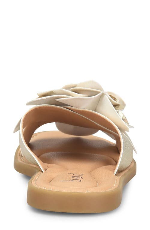 B O C By Børn Kasia Slide Sandal In Champagne
