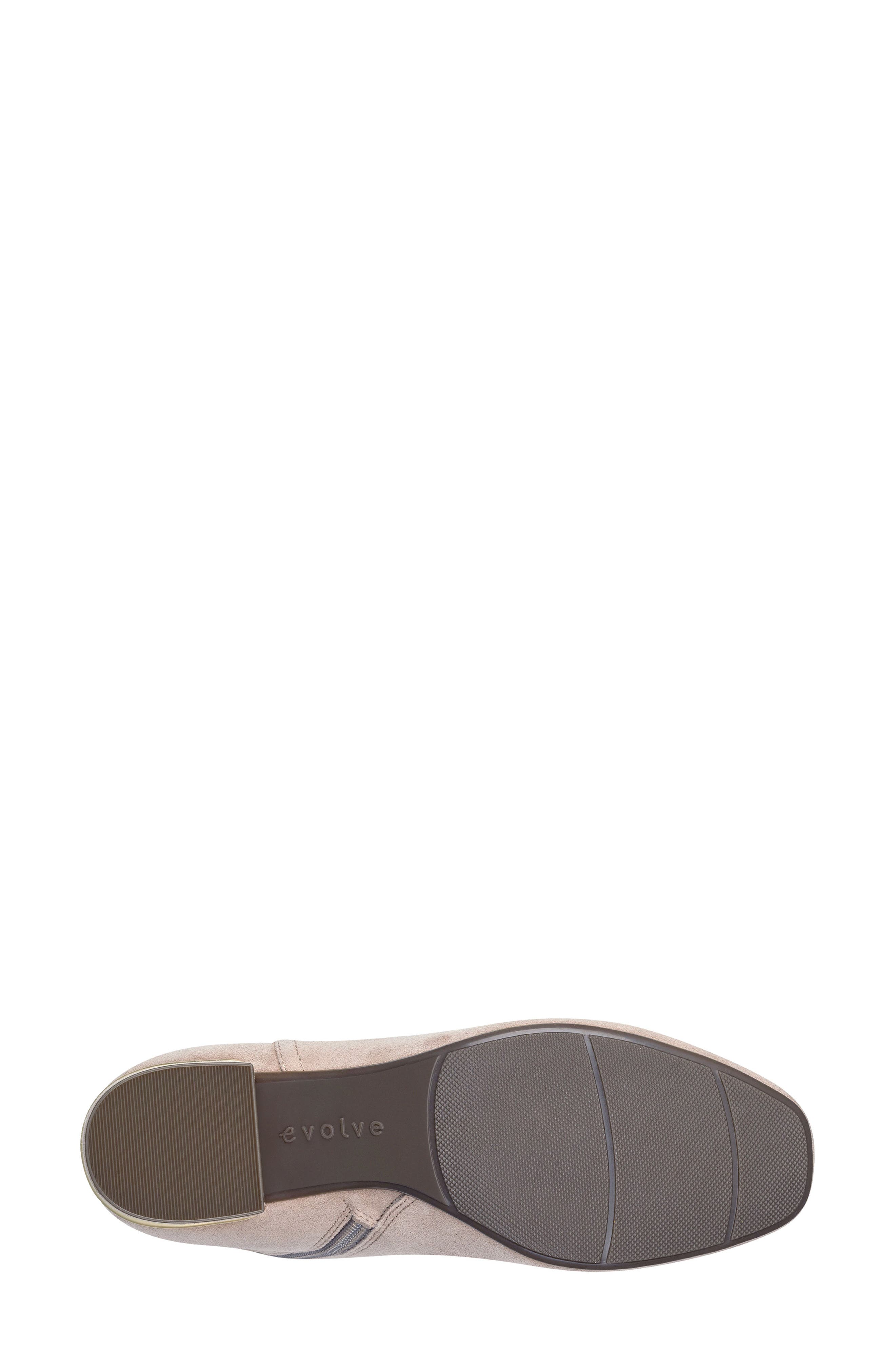 Nadia Bootie, Alternate, color, TAUPE LEATHER