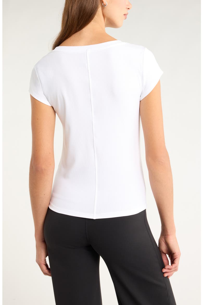 Seamed Rib Top, Alternate, color, WHITE