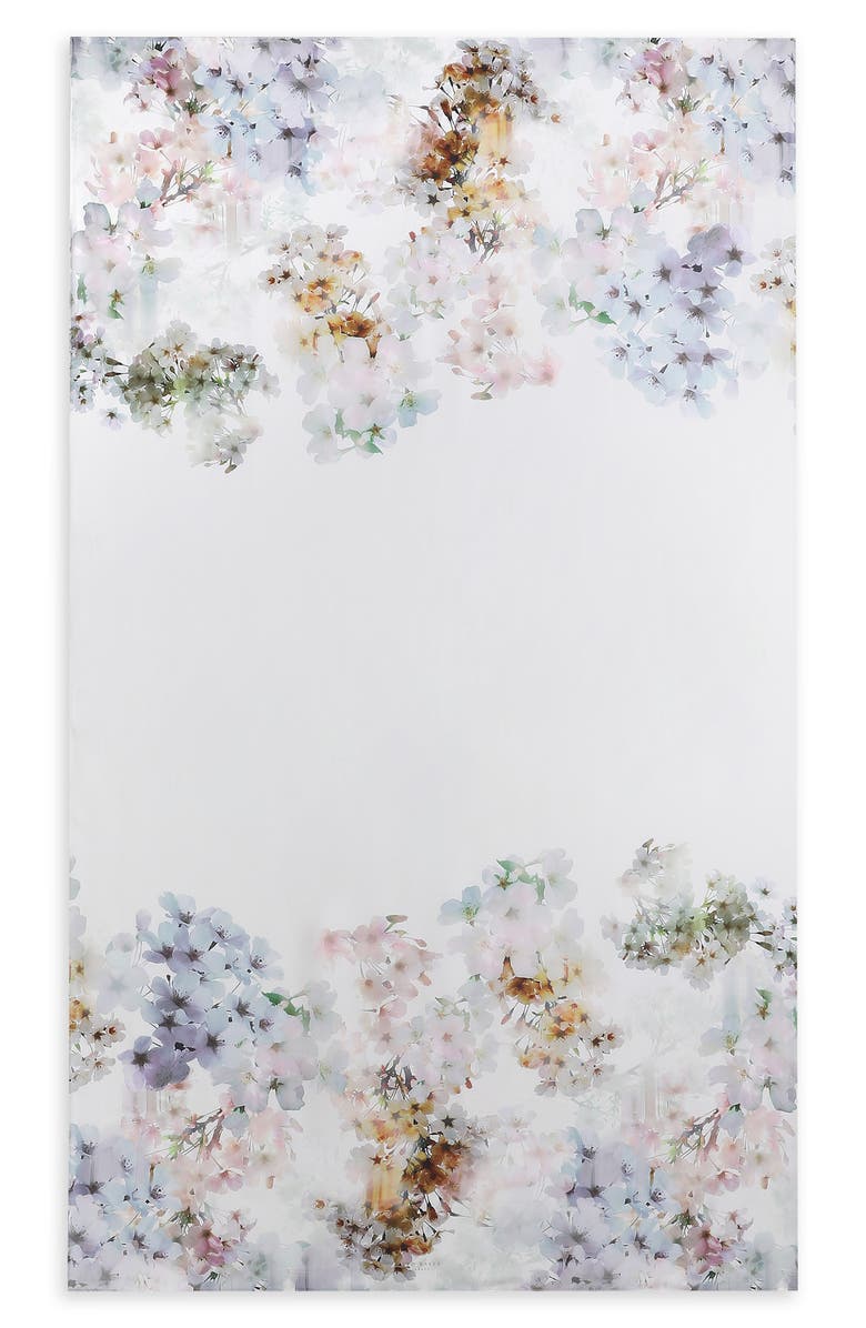 Ted Baker London Fayreli Floral Print Twill Scarf, Alternate, color, 