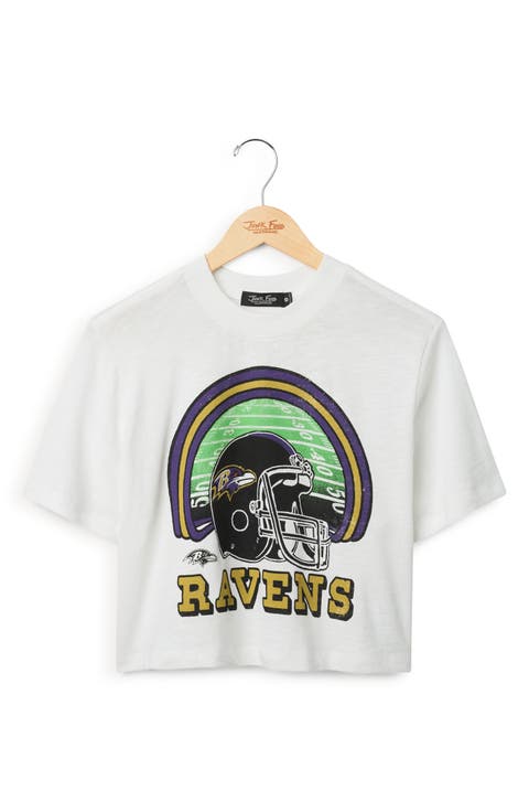 Baltimore Ravens Cropped Graphic T-Shirt