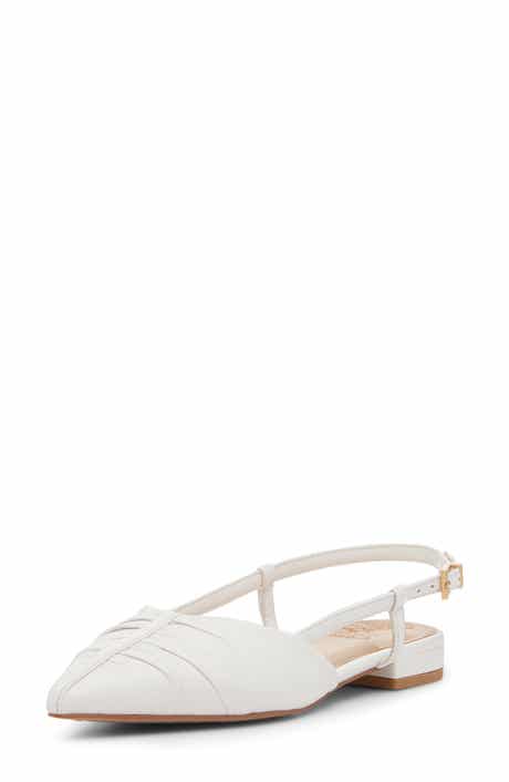 Vince Camuto Agnes Pointed Toe Slingback Flat