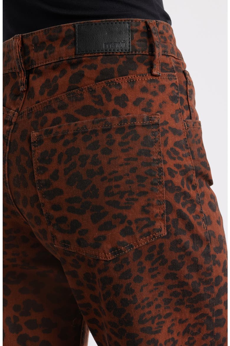 Nica High Waist Barrel Leg Jens, Alternate, color, BROWN CITA DENIM