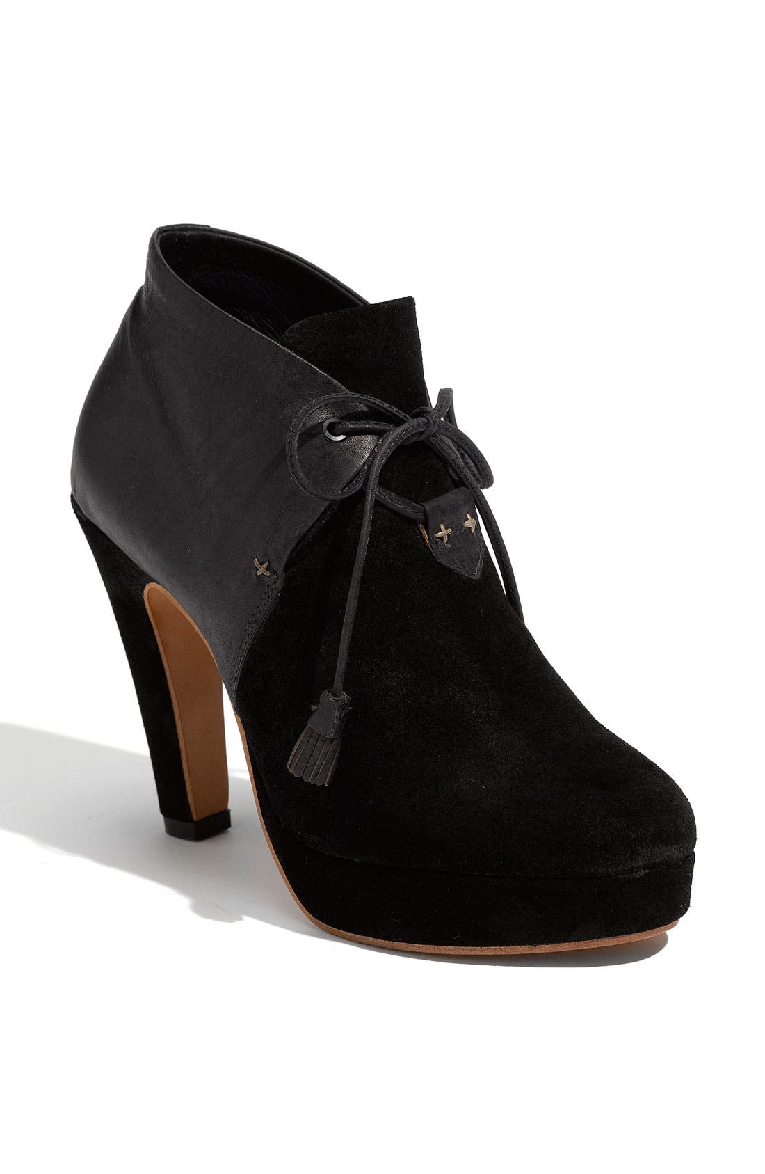'Lovell' Bootie, Alternate, color, BLACK