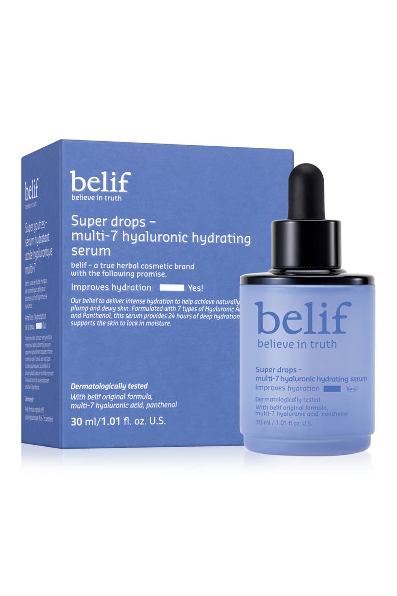 Super Drops Multi-7 Hyaluronic Hydrating Serum, Main, color, NONE