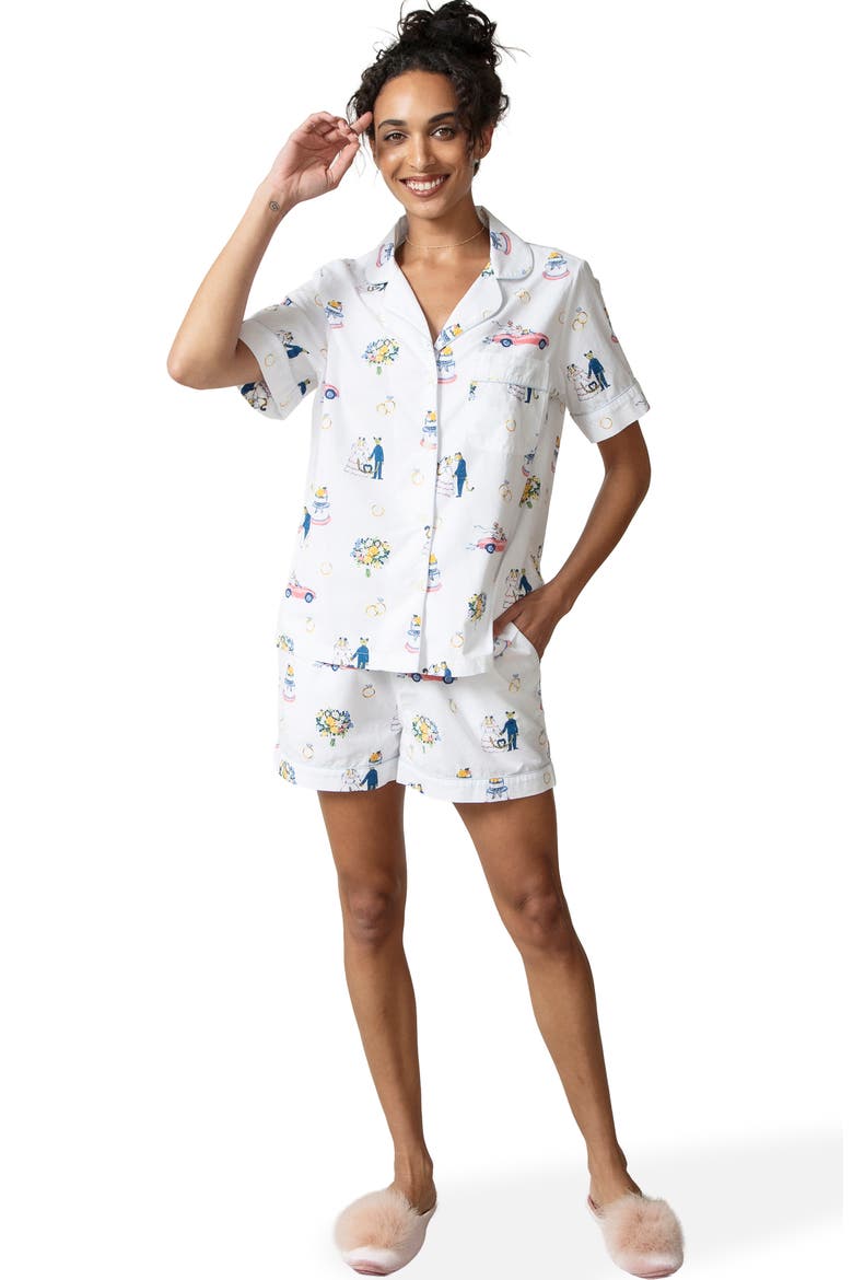 Short PJ Set, Main, color, Cloud