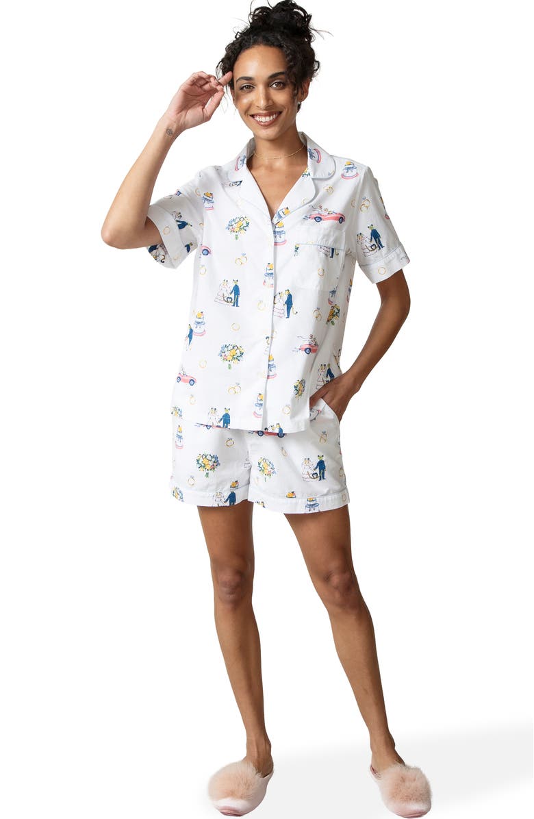 Printfresh Short PJ Set, Main, color, Cloud