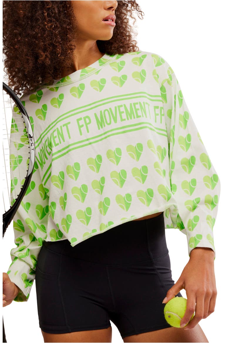FP Movement Inspire Layer Logo Long Sleeve T-Shirt, Alternate, color, COURT LOGO COMBO