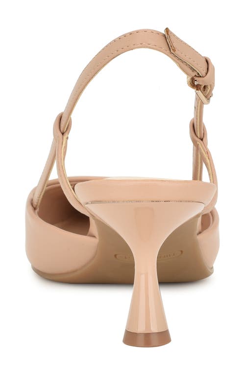 Nine West Rowen Slingback Pump In Neutral