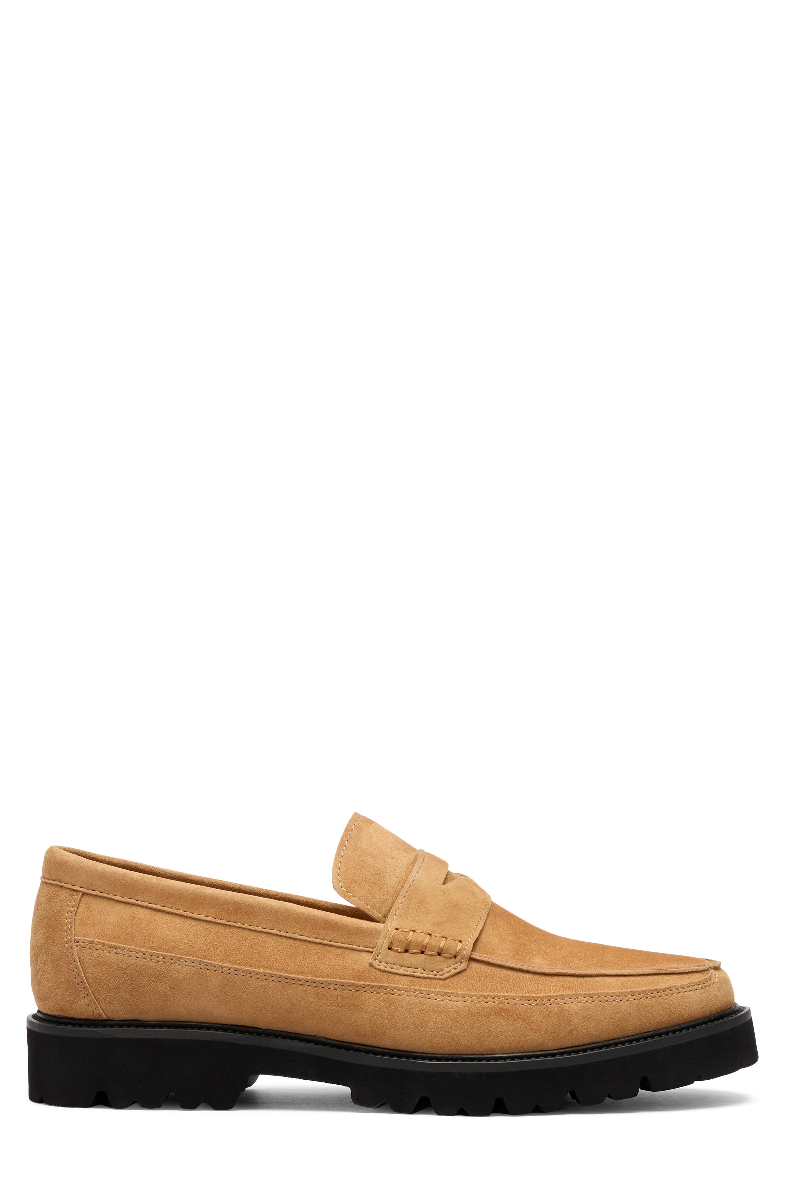 MARC NOLAN Adler Penny Loafer, Alternate, color, Caramel