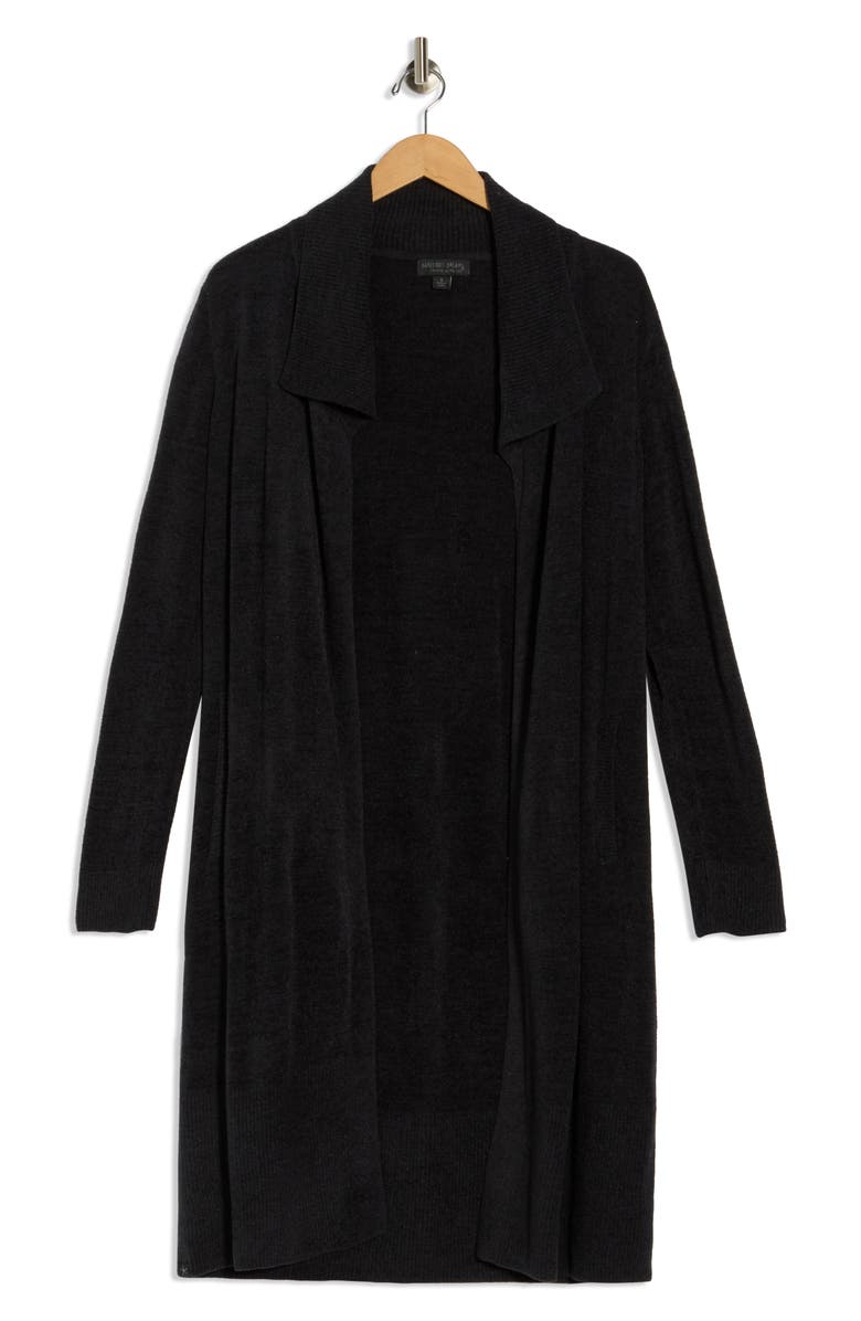 Barefoot Dreams<sup>®</sup> CozyChic<sup>™</sup> Ultra Lite<sup>®</sup> Open Front Cardigan, Alternate, color, Black