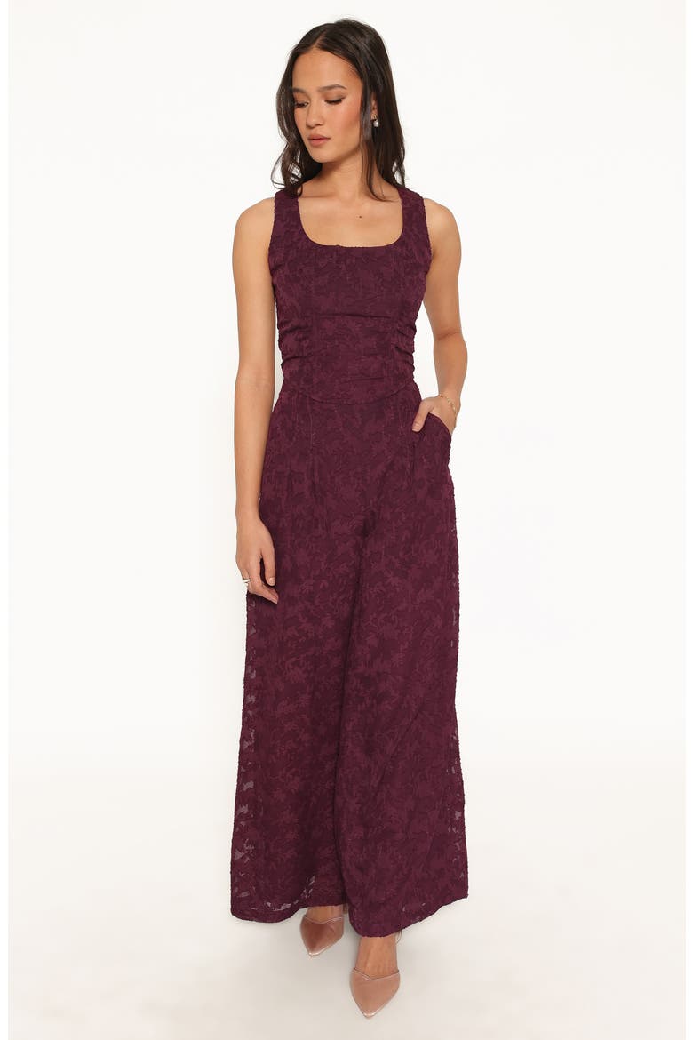 Ada Burnout Wide Leg Pants, Alternate, color, PLUM BURNOUT