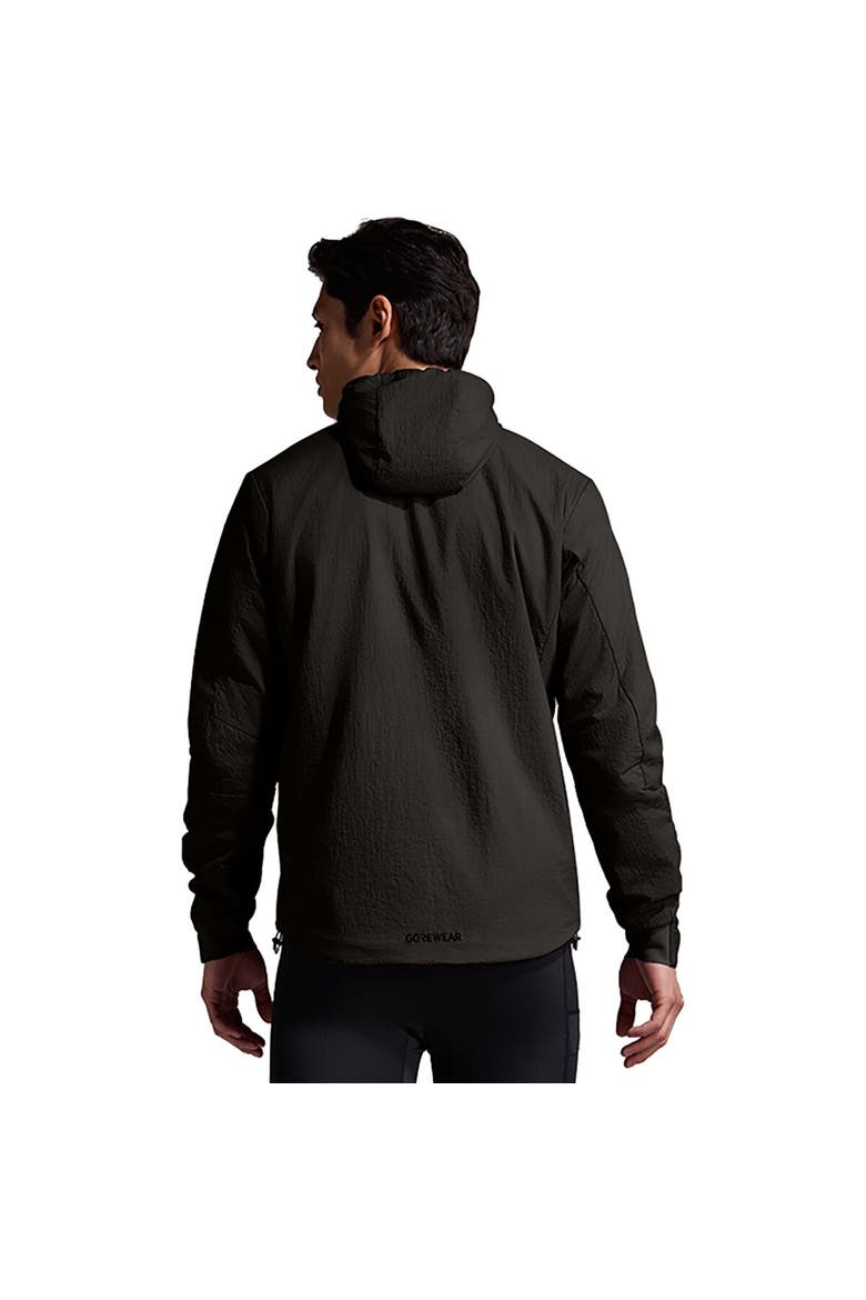 Concurve Windstopper Insulated Hooded Jacket - Men's, Alternate, color, Black