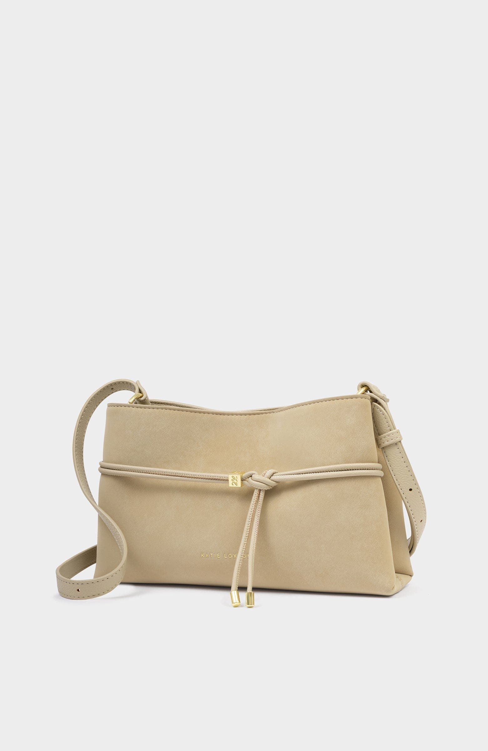 Katie Loxton Lori Crossbody Bag, Alternate, color, Desert Sand Suedette