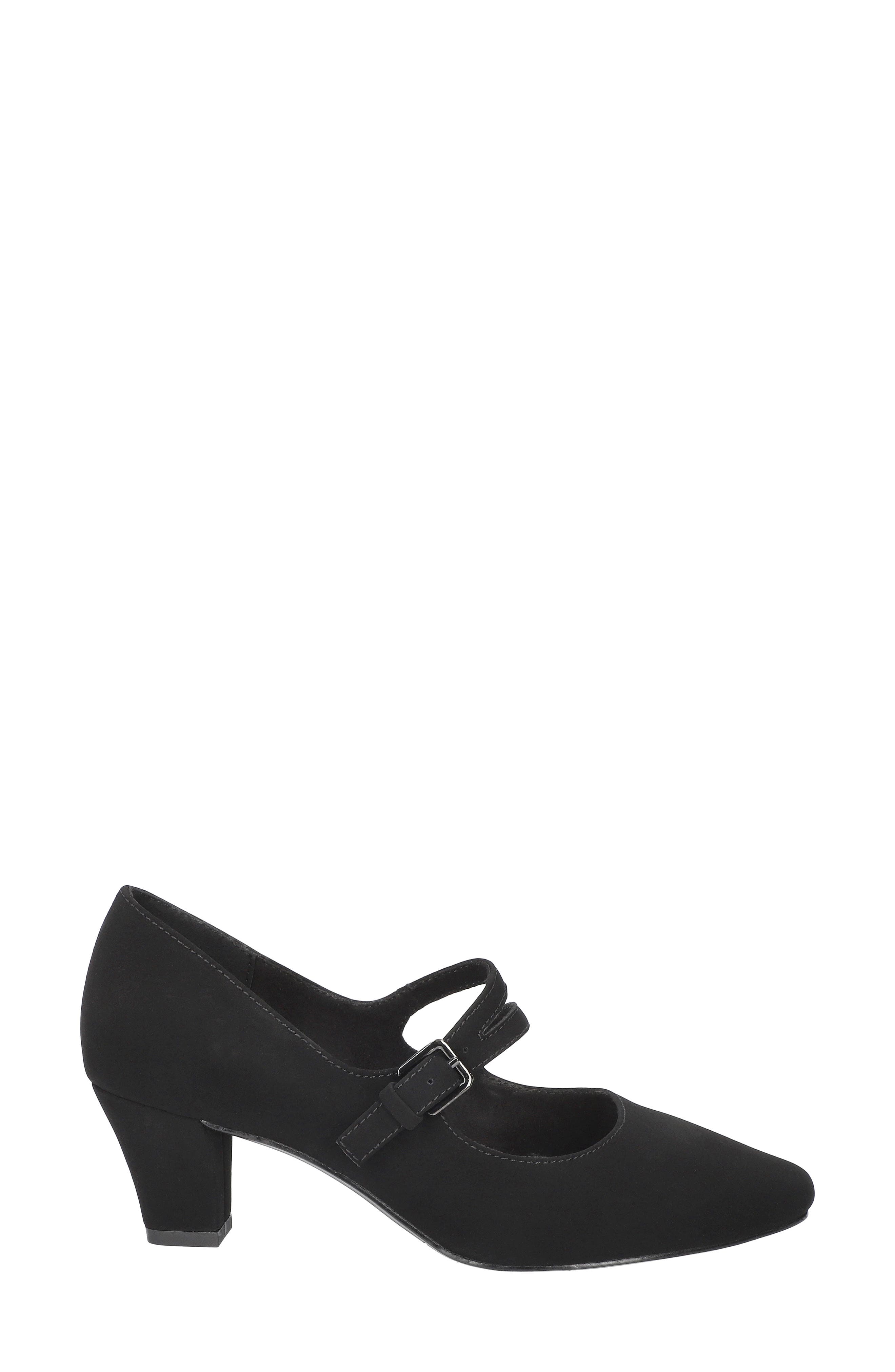 Meryl Mary Jane Pump, Alternate, color, BLACK LAMY