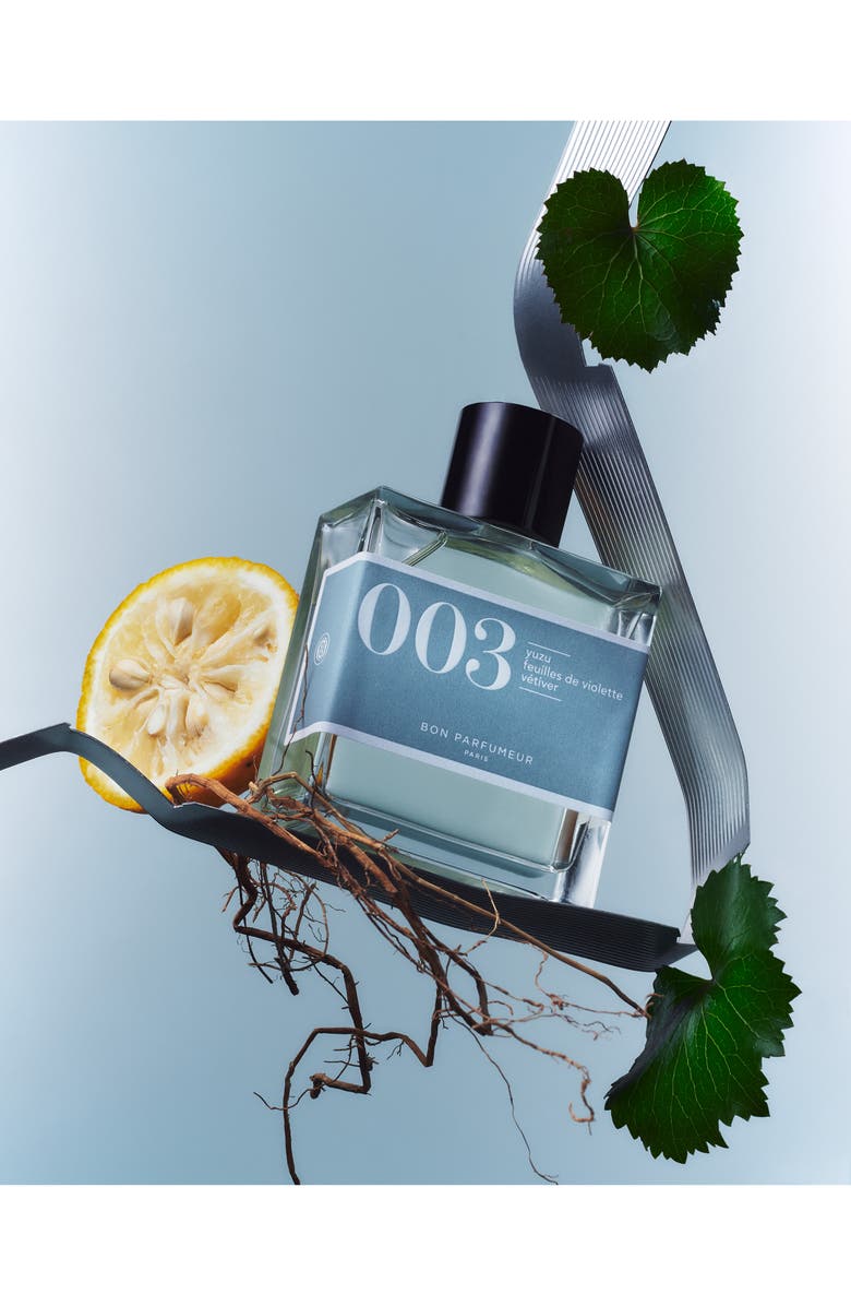 Bon Parfumeur 003 Yuzu, Violet Leaves & Vetiver Eau de Parfum, Alternate, color,