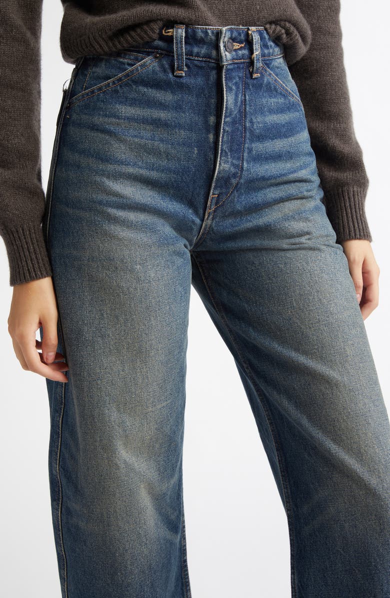 Nili Lotan Otis High Waist Jeans, Alternate, color, 