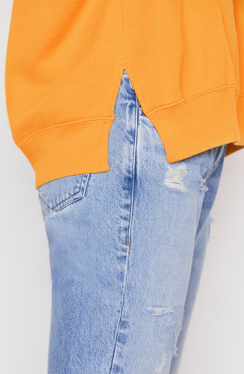 FRAME Side Slit Sweatshirt, Alternate, color, 
