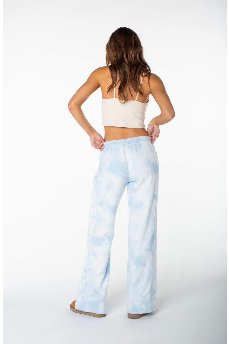Fringing Reefs Drawstring Pants, Alternate, color, CERULEAN