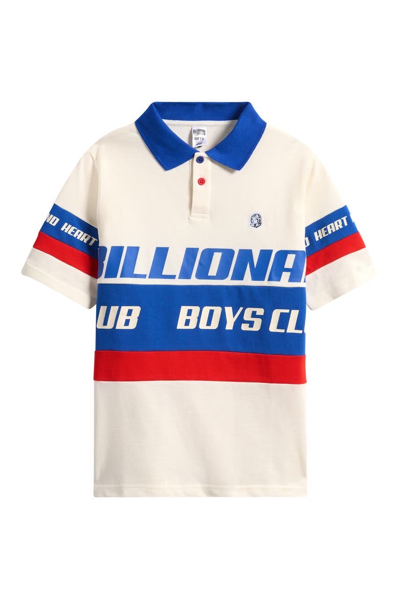 Kids' BB Striker Cotton Polo, Main, color, WHISPER WH