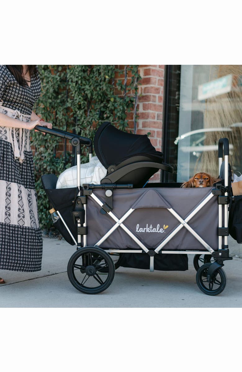 Larktale caravan<sup>™</sup> Stroller Wagon Car Seat Adapter for Maxi Cosi<sup>®</sup>, Clek & nuna Car Seats, Alternate, color, Black