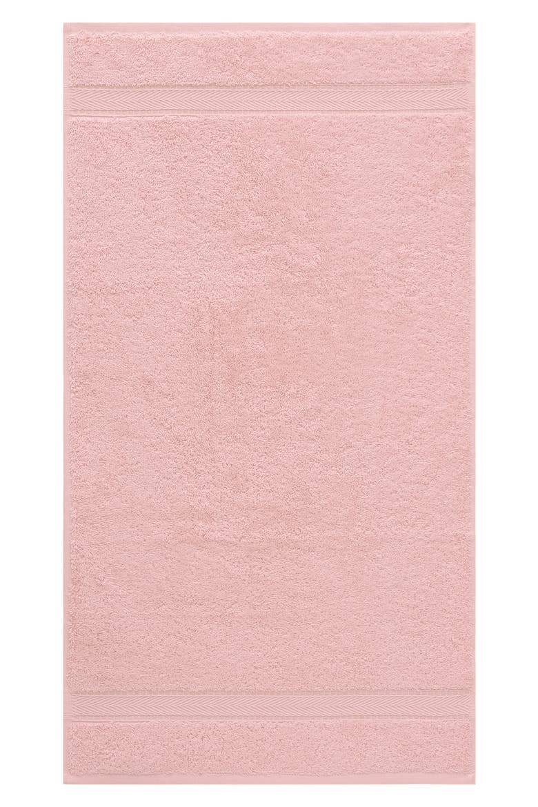 Sinemis 6-Piece Terry Towel Set, Alternate, color, PINK/ WHITE