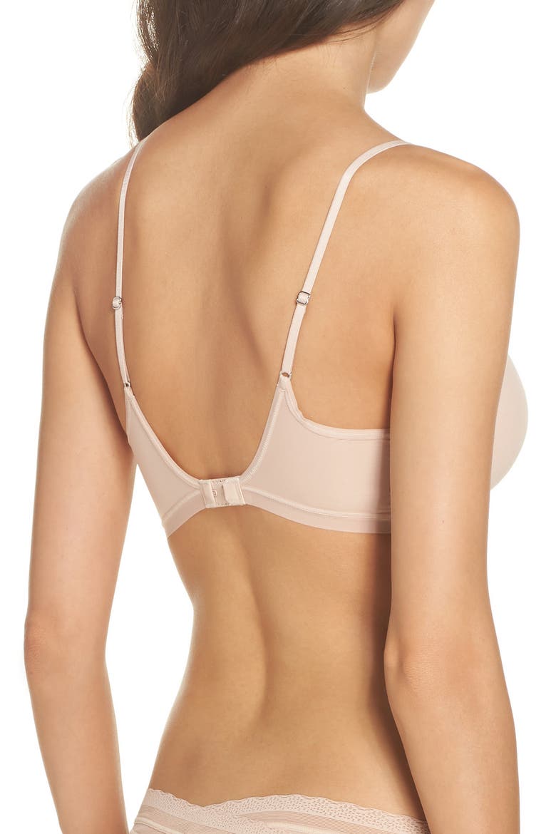 Next to Nothing Underwire T-Shirt Bra, Alternate, color, CHAMPAGNE