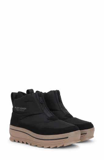 Gala Front Zip Waterproof Platform Ankle Bootie