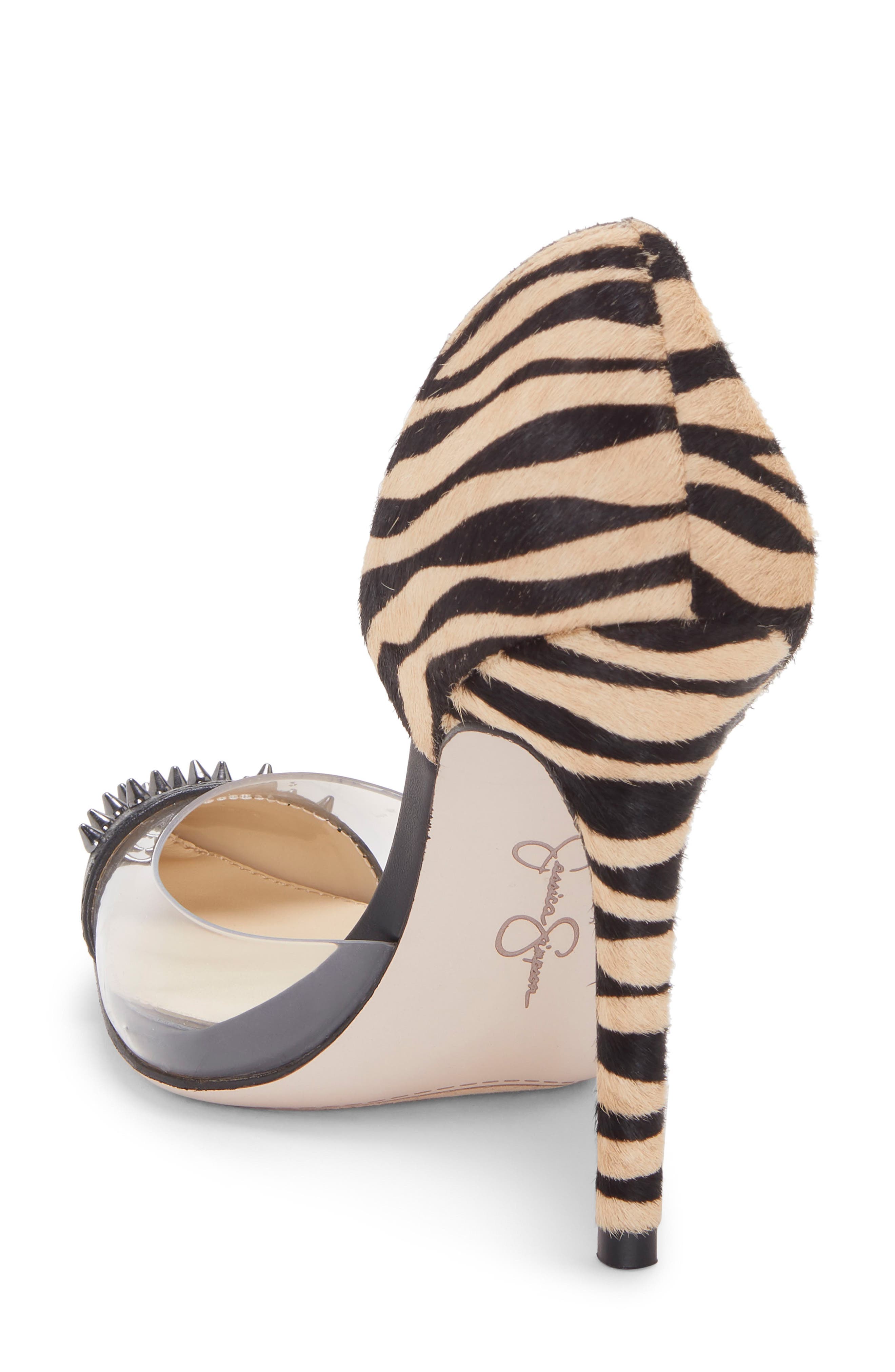 Jessica Simpson Payve 2 Genuine Calf Hair d'Orsay Pump, Alternate, color, 