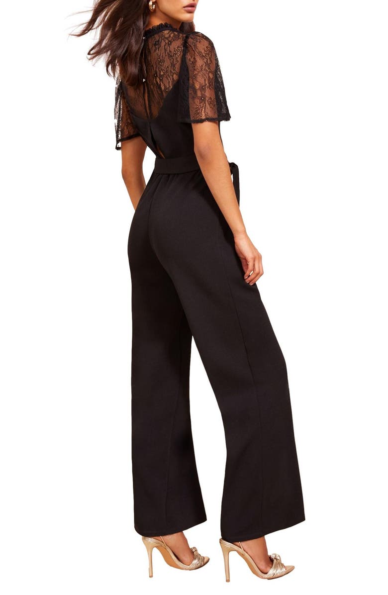 Friends Like These Lace Inset Jumpsuit, Alternate, color,