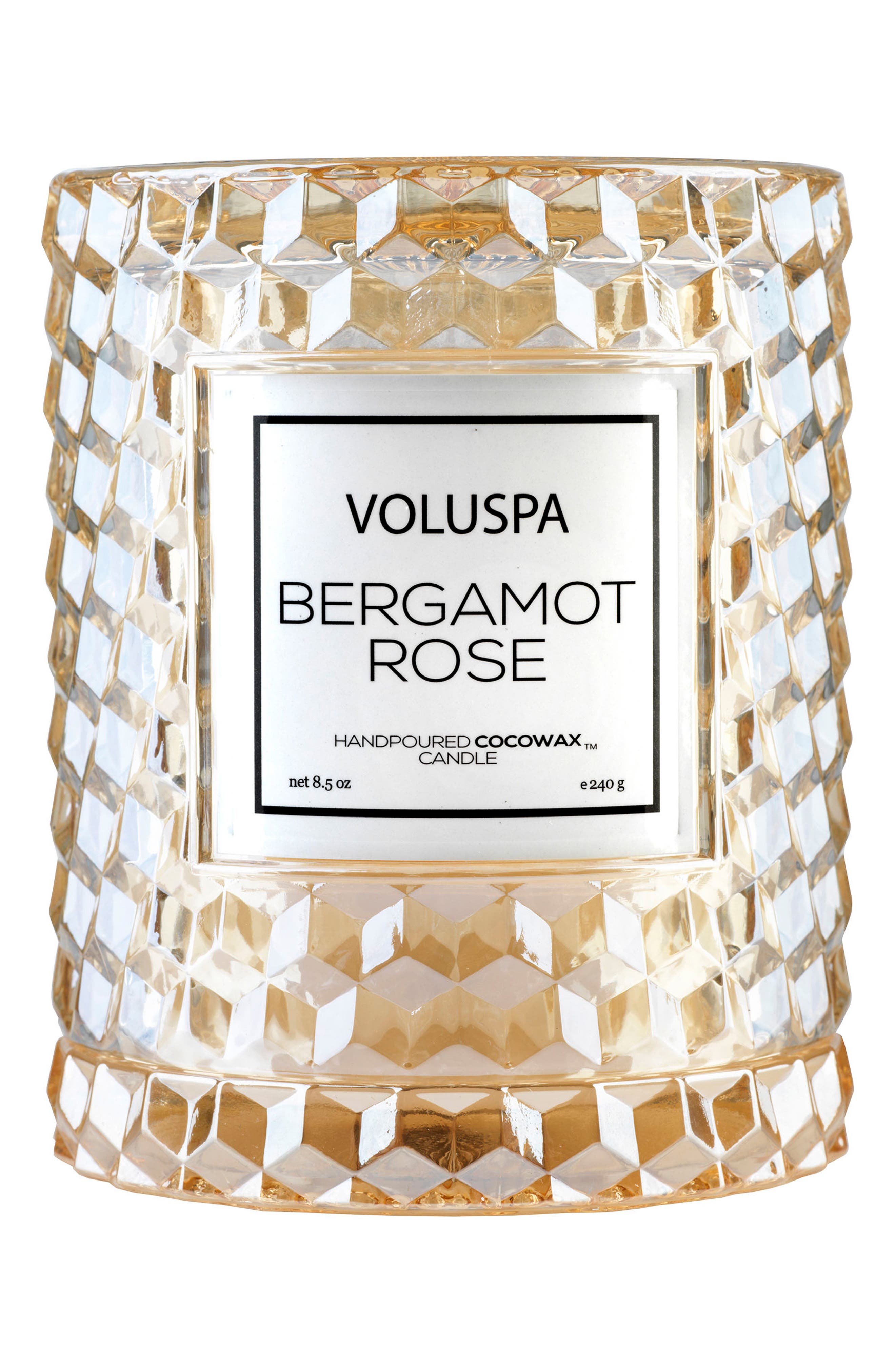 Voluspa Roses Icon Cloche Cover Candle