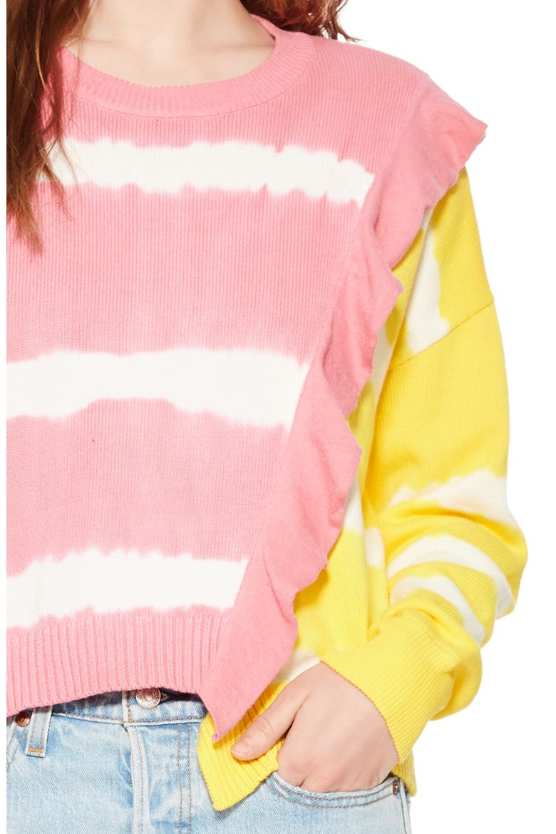 Jorja Combo Sweater, Alternate, color, MULTI
