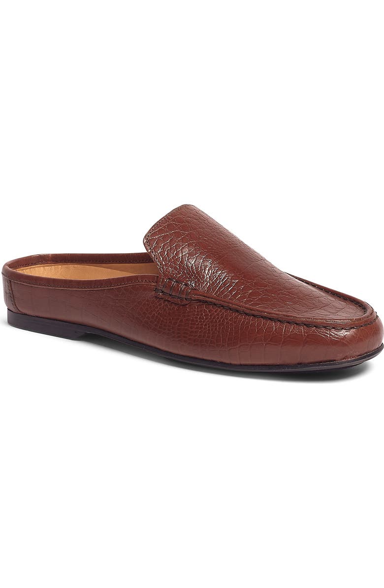 CARLOS SANTANA Cronos Alli Croc Embossed Mule, Main, color, Brown
