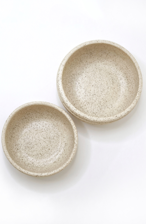 Mikkarbo Hunny Bowls - Set Of 2 in Almond  product